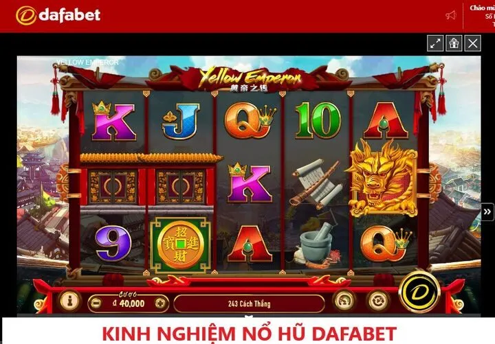 Top 5 kinh nghiệm nổ hũ Dafabet thắng lớn