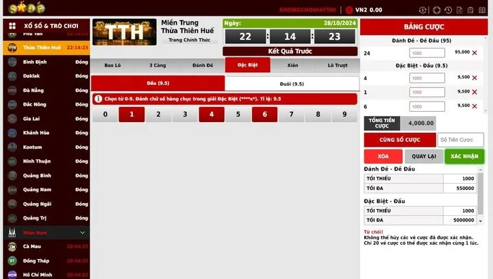 Tìm hiểu các hình thức cược Số đề Dafabet