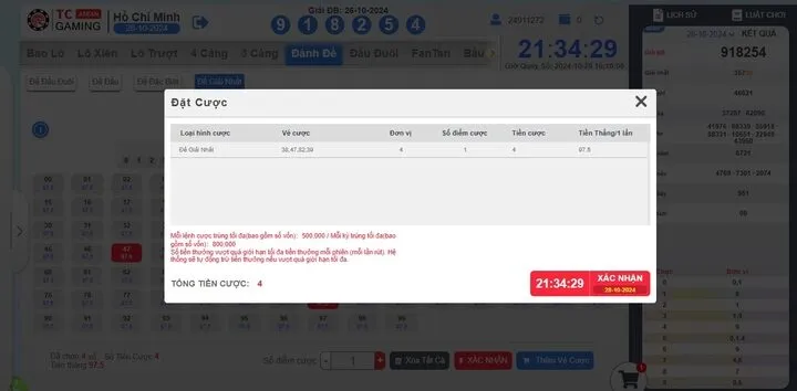 Hướng dẫn chơi game Xổ số Việt Nam Dafabet